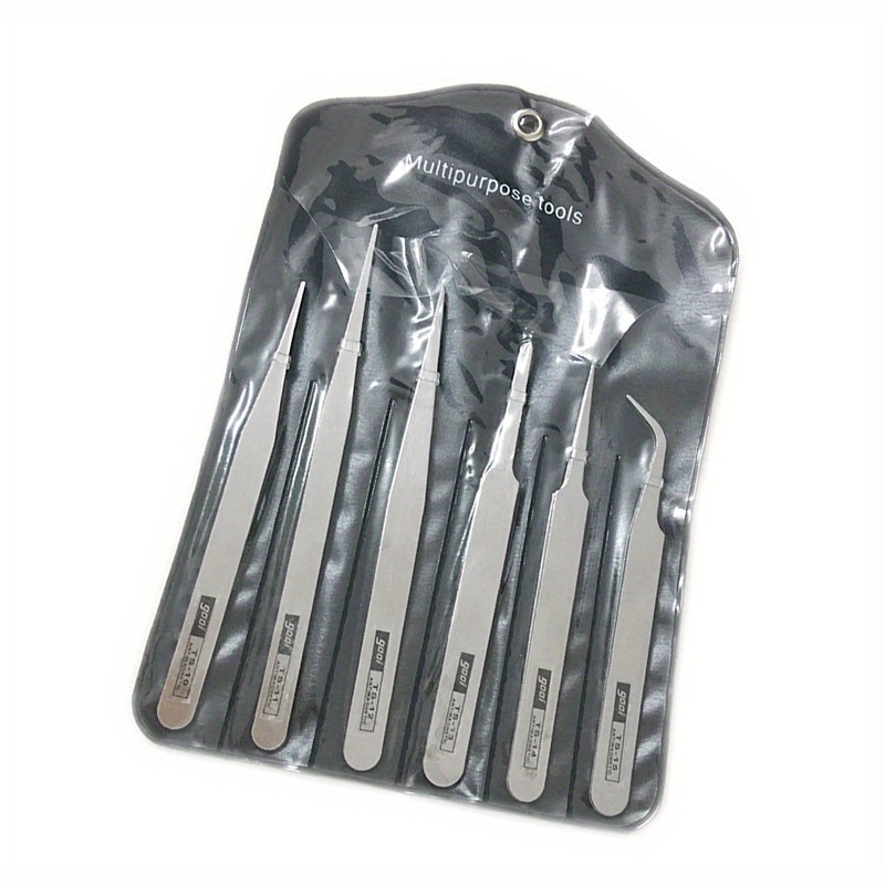 6-piece stainless steel tweeze - Succulent Set recension och pris