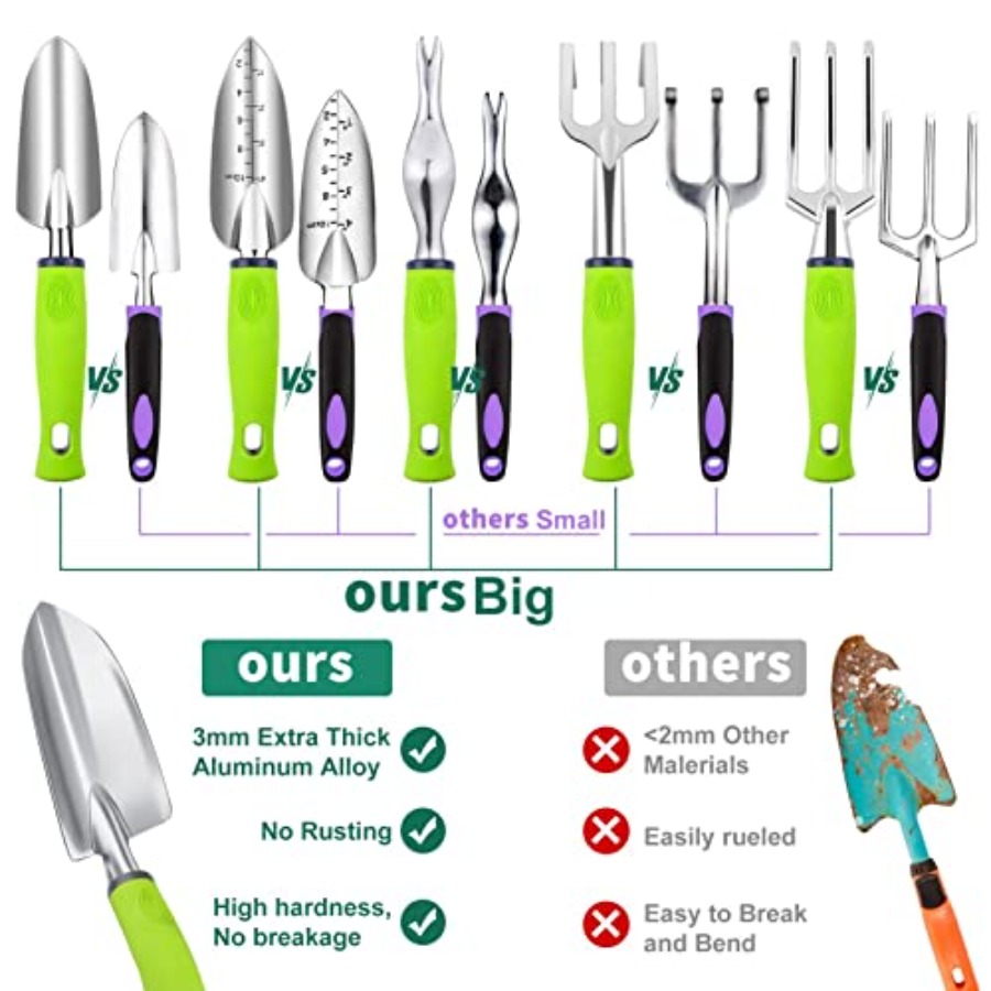 84 PCS Garden Tools Set, 10pcs - Succulent Set recension och pris