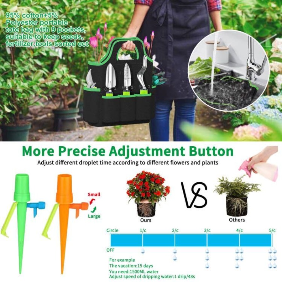 84 PCS Garden Tools Set, 10pcs - Succulent Set recension och pris