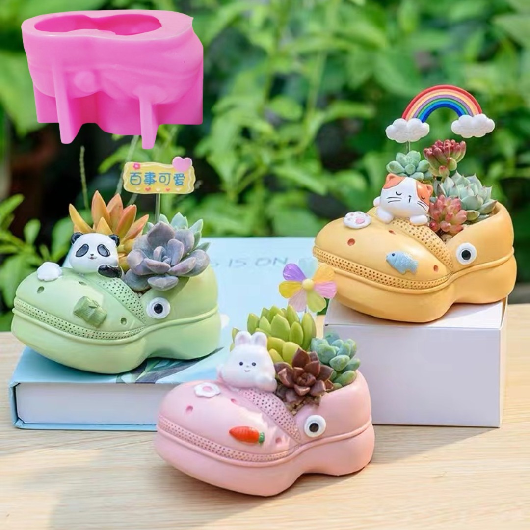 3D Animal Slippers Succulent P - Succulent Set recension och pris