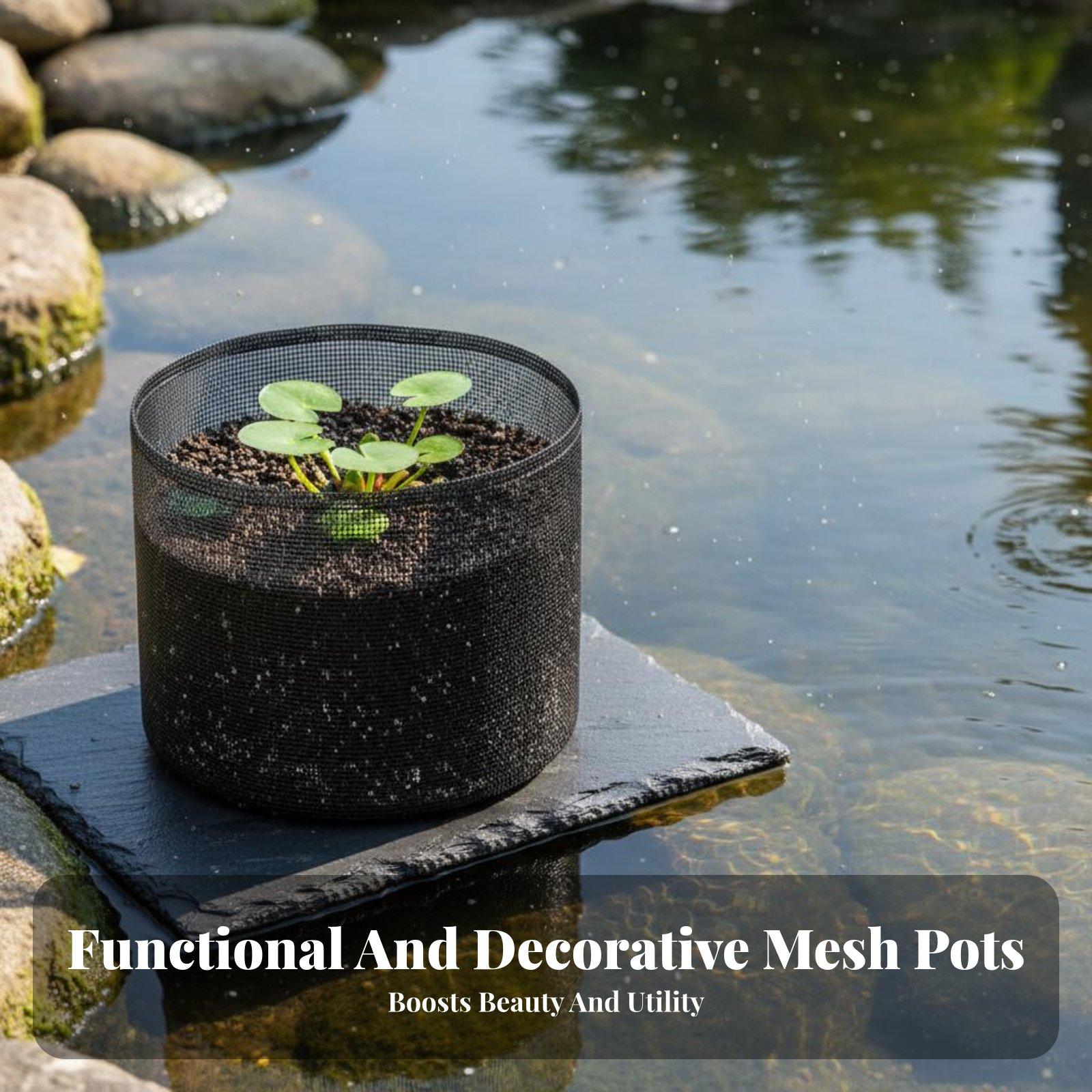 4 Piece Water Lily Planting Po - Plant Pot recension och pris