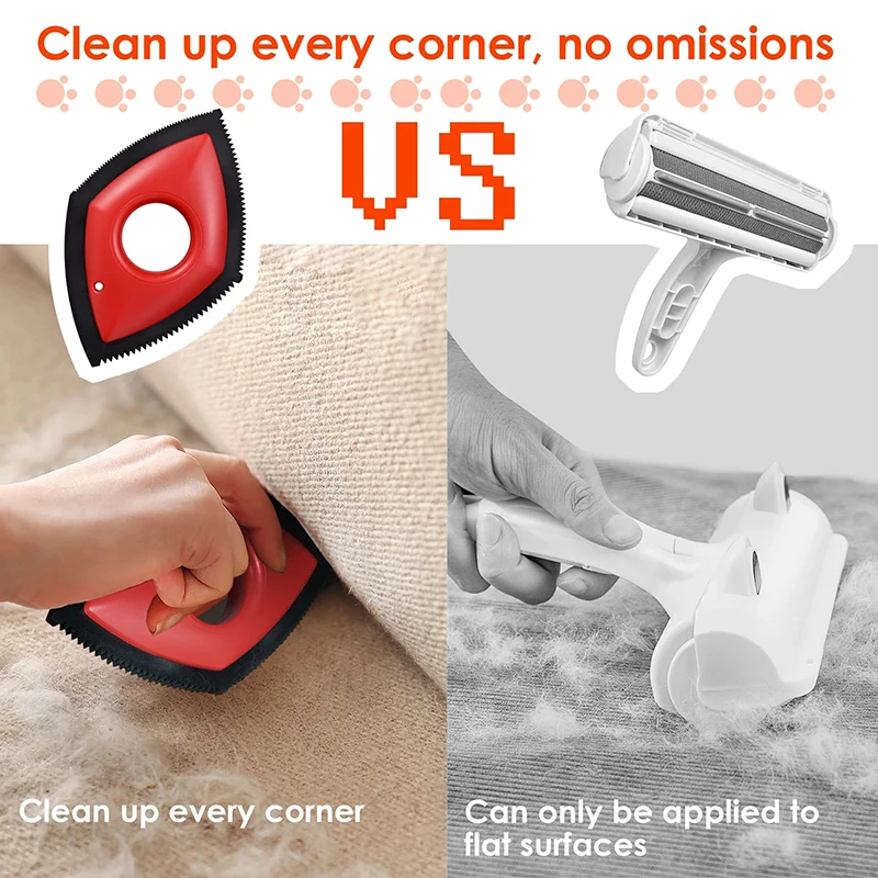 4 Modes Pet Hair Remover Comb  - Repotting Mat recension och pris