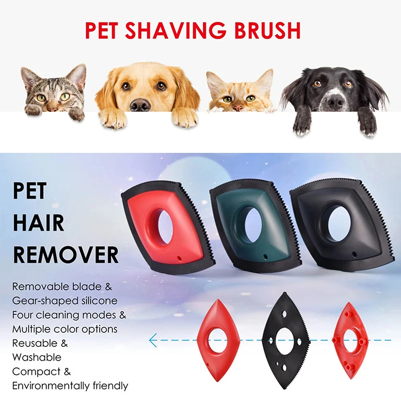 4 Modes Pet Hair Remover Comb  - Repotting Mat recension och pris