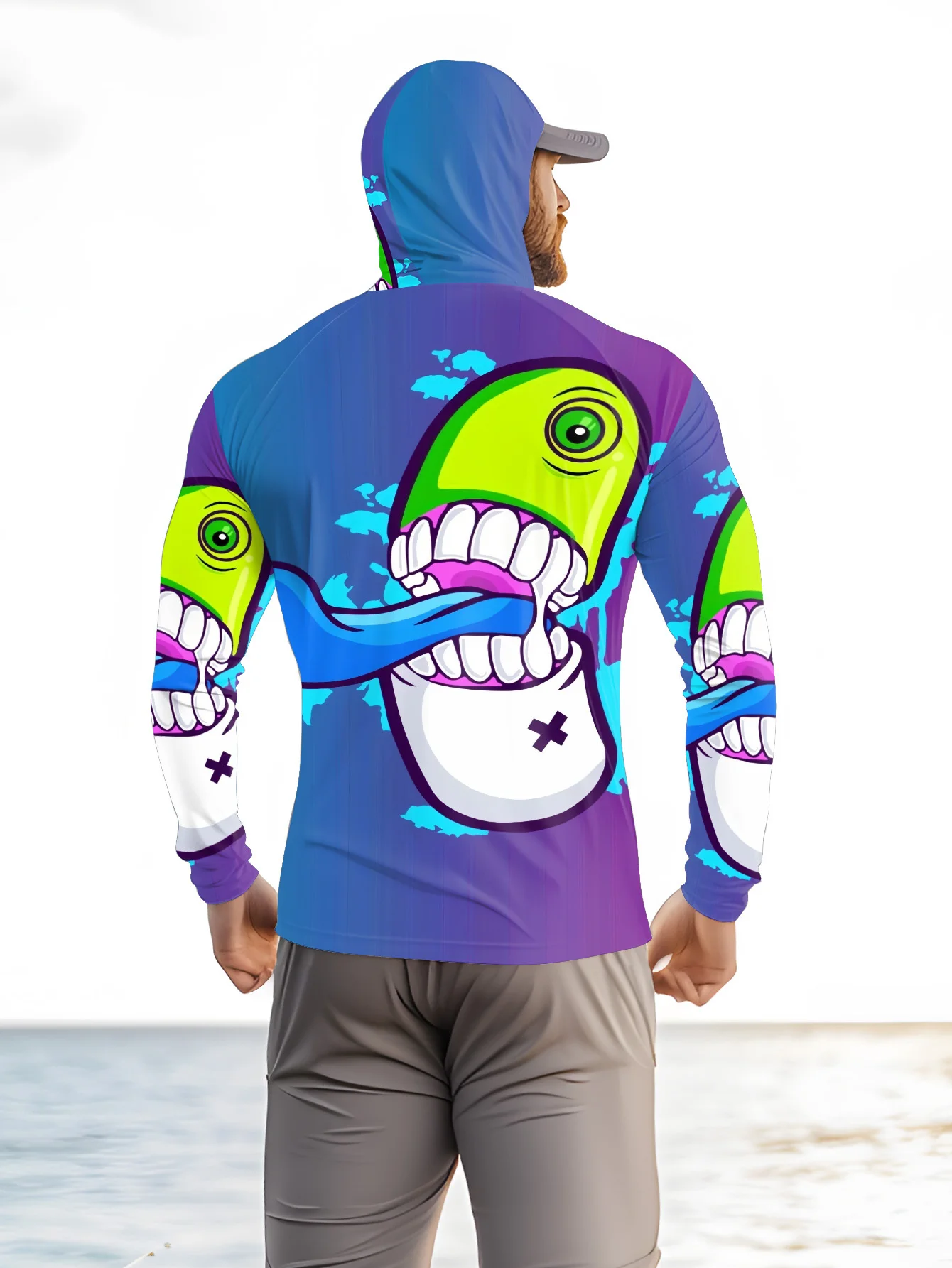 Men Cartoon Monster Graffiti F - Monstera recension och pris
