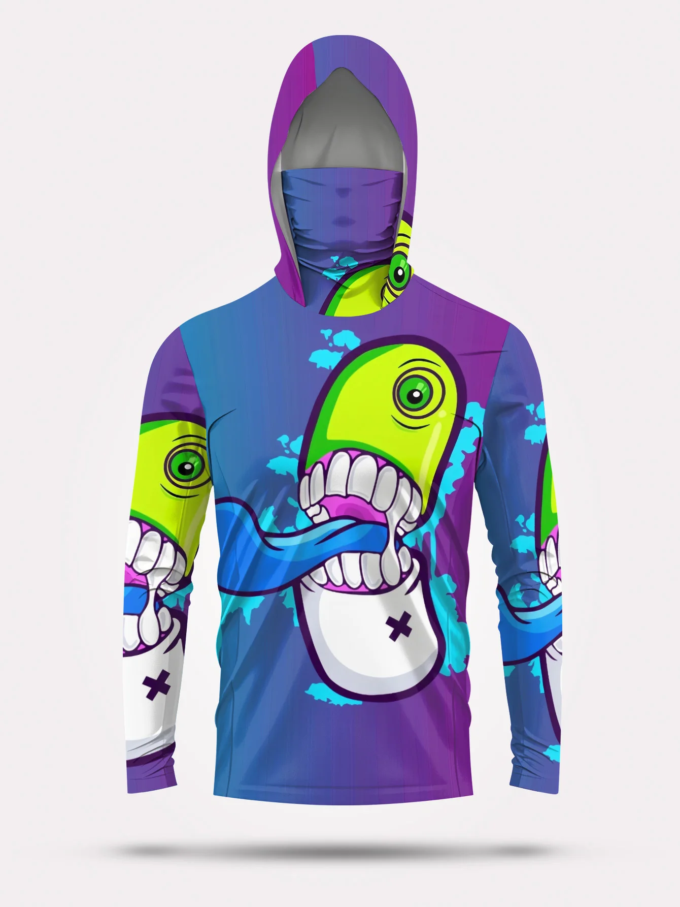 Men Cartoon Monster Graffiti F - Monstera recension och pris