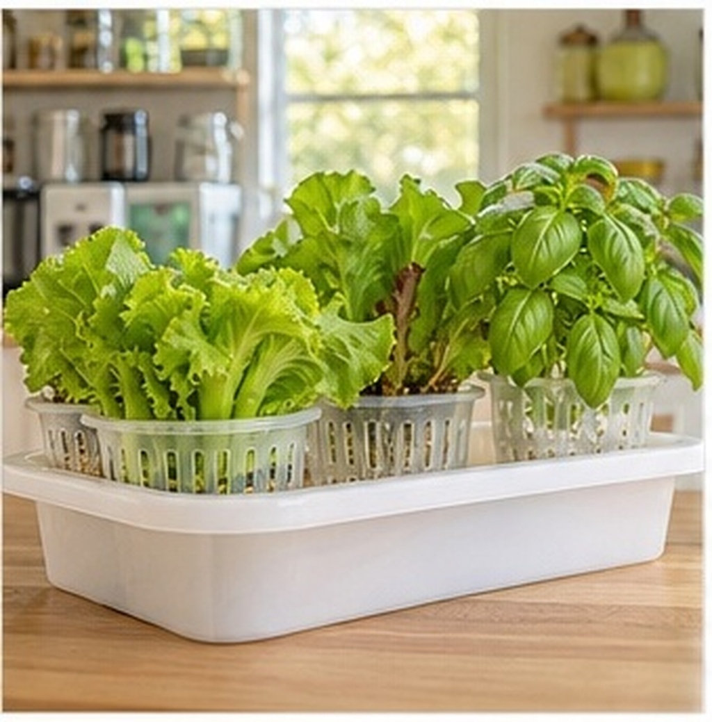 4Pcs Hydroponic Vegetable Cult - Plant Pot recension och pris