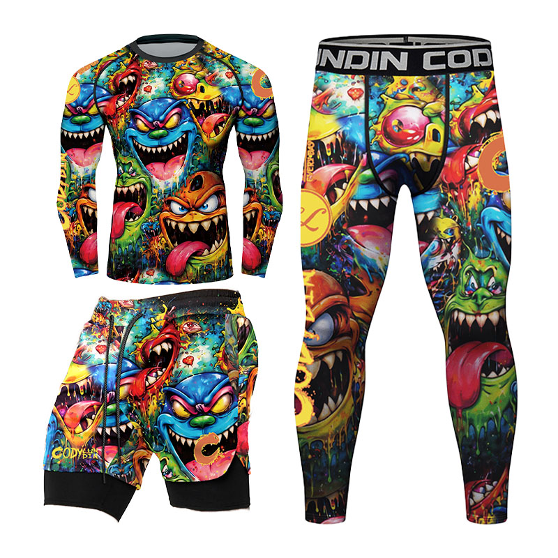 3D Colorful Monster Graffiti M - Monstera recension och pris