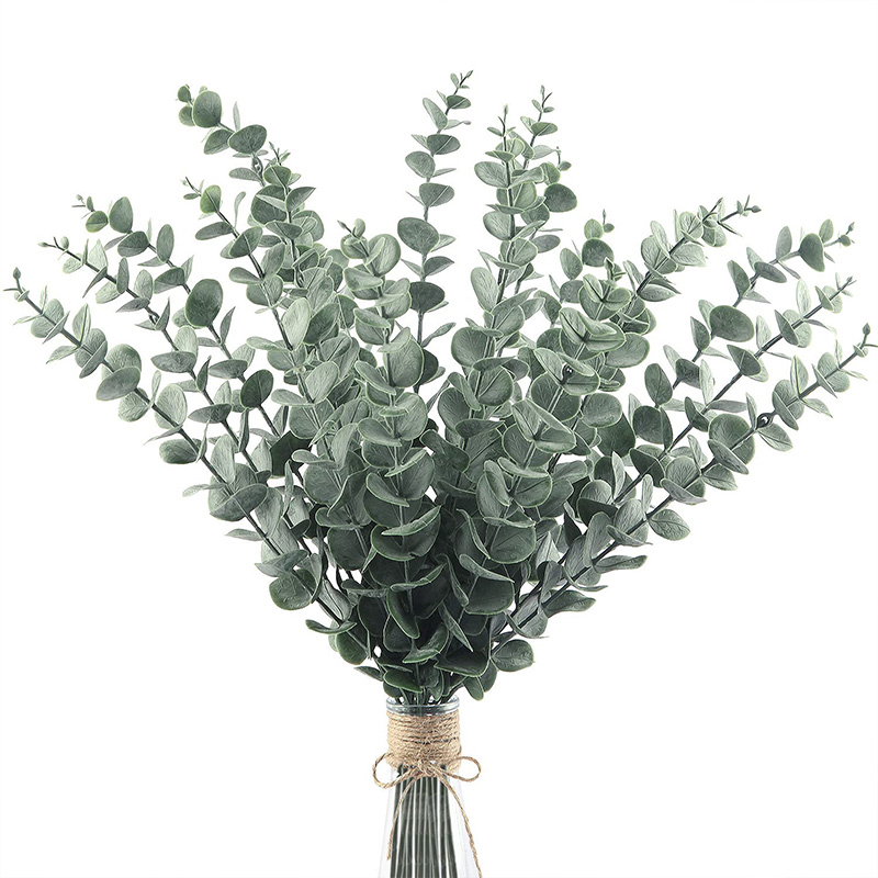 20pcs Artificial Eucalyptus St - Fiddle Leaf Fig recension och pris