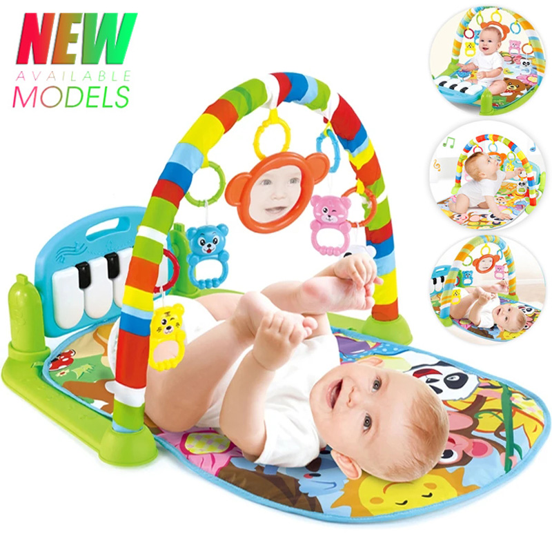 Baby Music Activity Gym Rug Pl - Repotting Mat recension och pris
