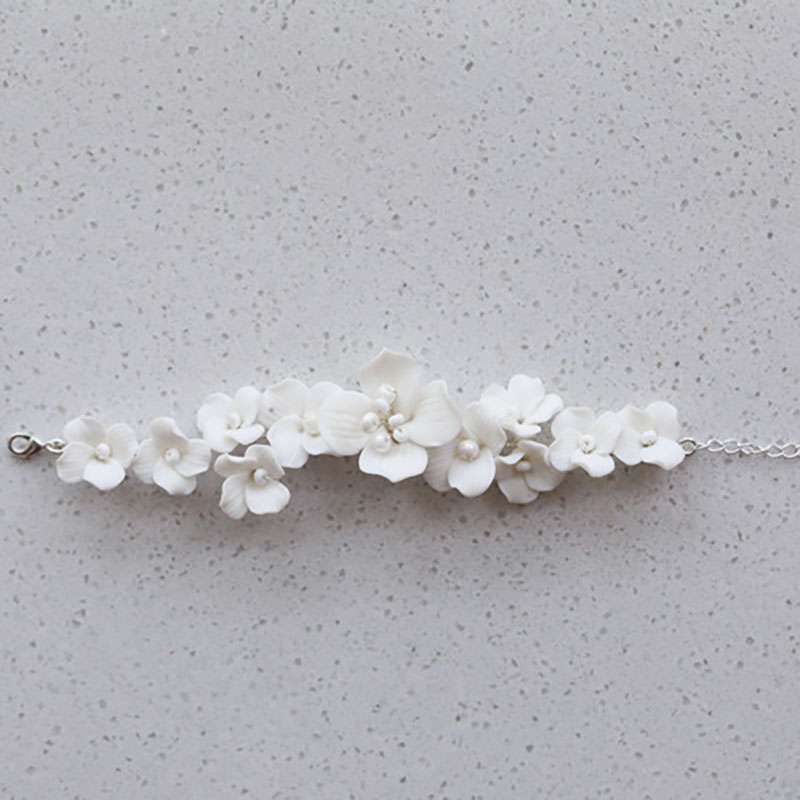 White Porcelain Flower Bridal  - Snake Plant Ceramic recension och pris