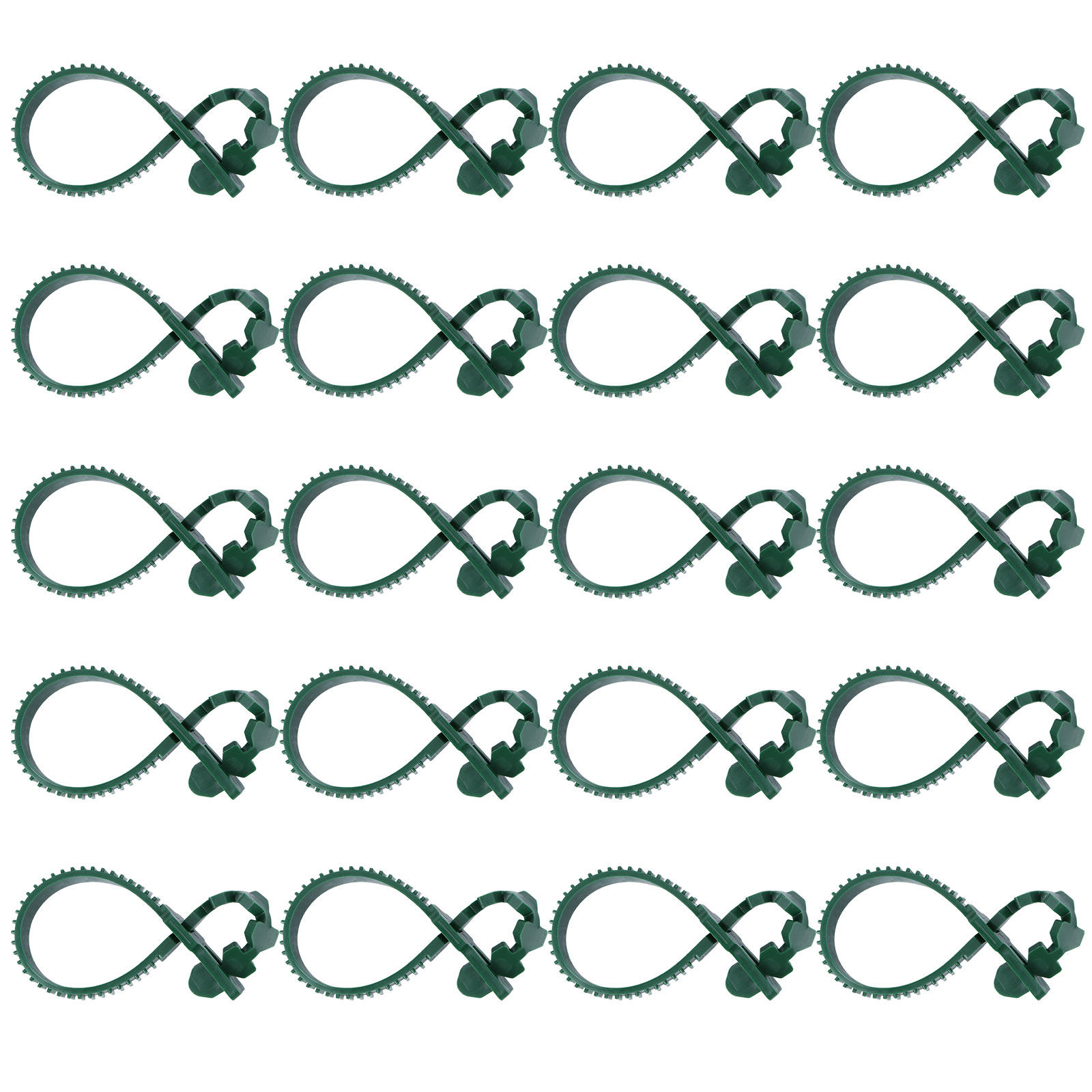 20Pcs Vine Fixing Buckle Garde - Plant Support Stake recension och pris