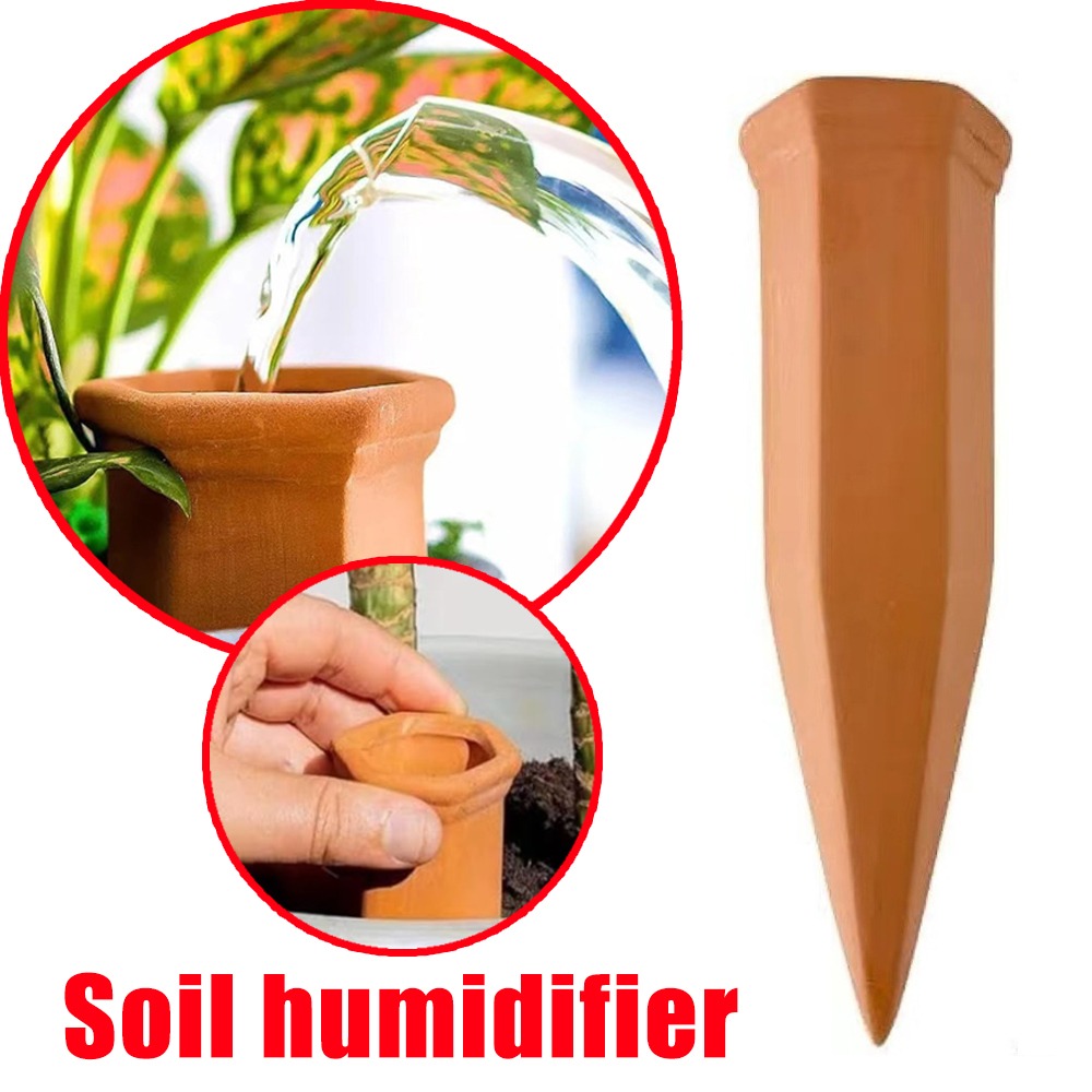 Terracotta Automatic Watering  - Plant Support Stake recension och pris