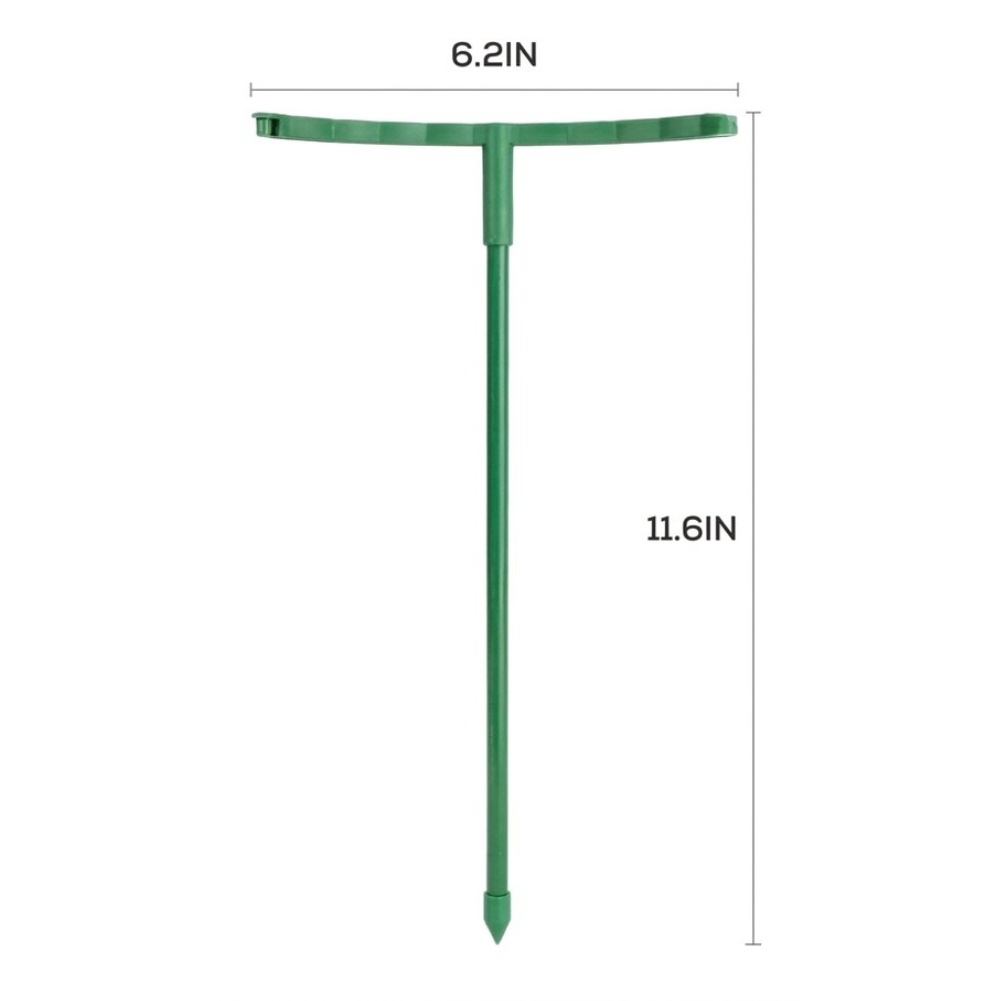 24 pcs Green Stackable Plant S - Plant Support Stake recension och pris