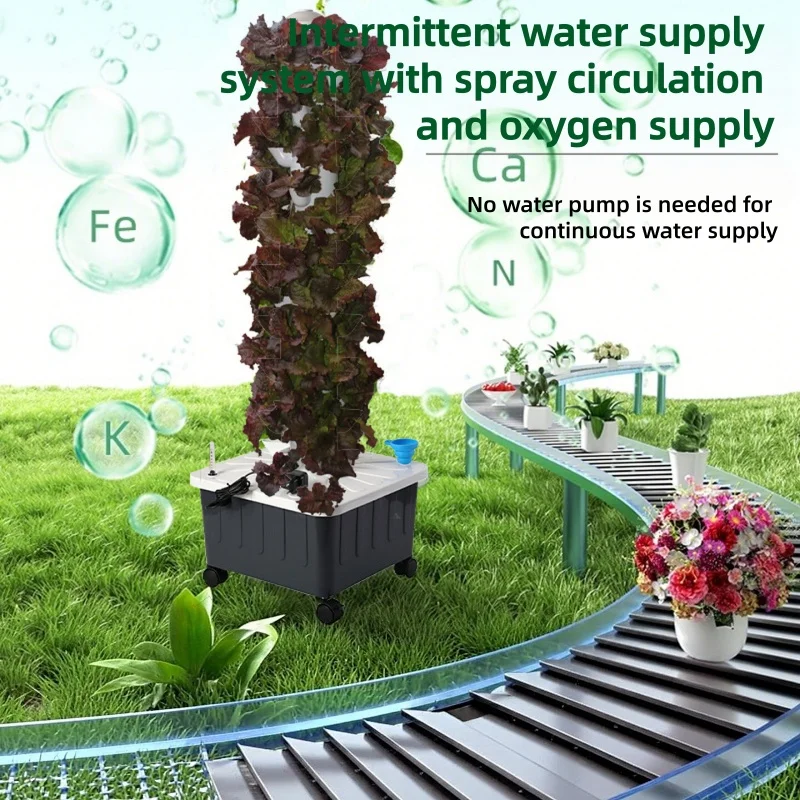 Hydroponic Planting Tower Inte - Indoor Plants recension och pris