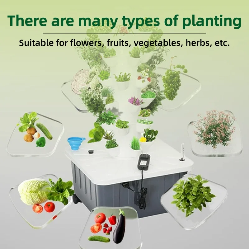Hydroponic Planting Tower Inte - Indoor Plants recension och pris