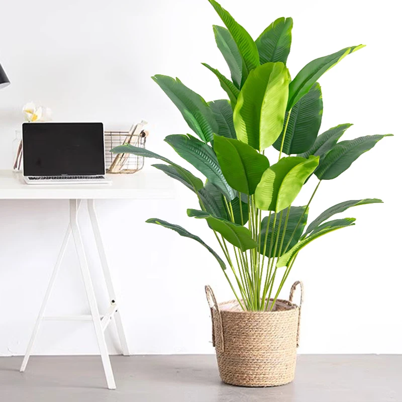 1pc Artificial Plants Large Tr - Snake Plant recension och pris