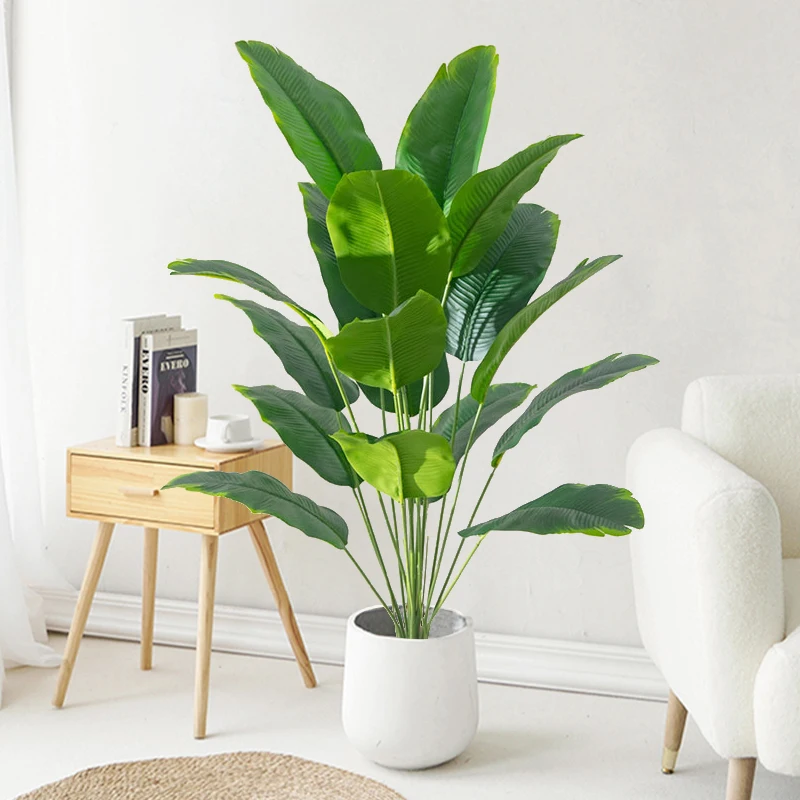 1pc Artificial Plants Large Tr - Snake Plant recension och pris