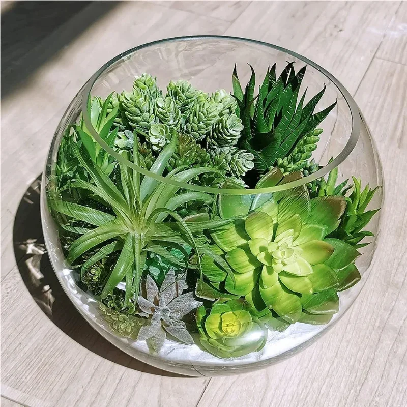 10/20Pcs PVC Succulents Plants - Snake Plant recension och pris